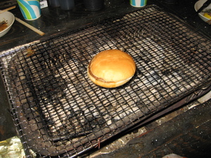 網焼きバーガー（笑）
