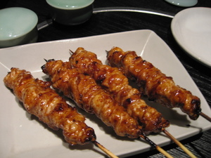 焼き鳥・さがり部分