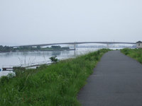 大橋を渡りました(･`∀･ﾉ)q