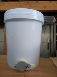 蜂蜜の、ろ過器