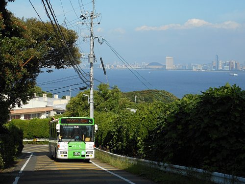 展望台入口（能古島）