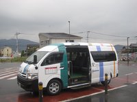 橋本駅前からのミニバス