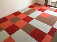 福岡のオフィスタイルカーペット床貼り事例