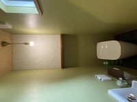 久留米市の戸建て住宅のトイレにエコカラットのパールマスク２を張りました