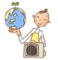 廃棄エアコンの取外し