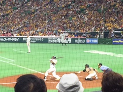 ドーム観戦！