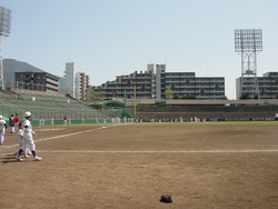 野球教室IN北九州市民球場！
