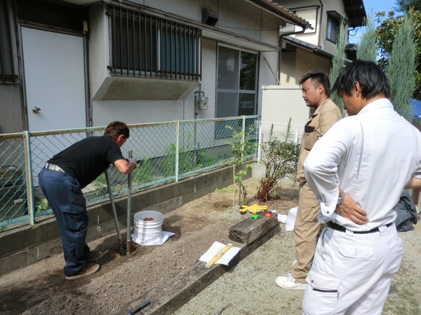 ～セイケンハウスの日常～　板塀完成