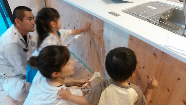 セイケンハウスの日常～古賀市S様邸　DIY木材塗装～