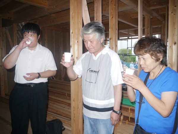 セイケンハウスの日常～須恵M様邸：上棟式・餅まき～