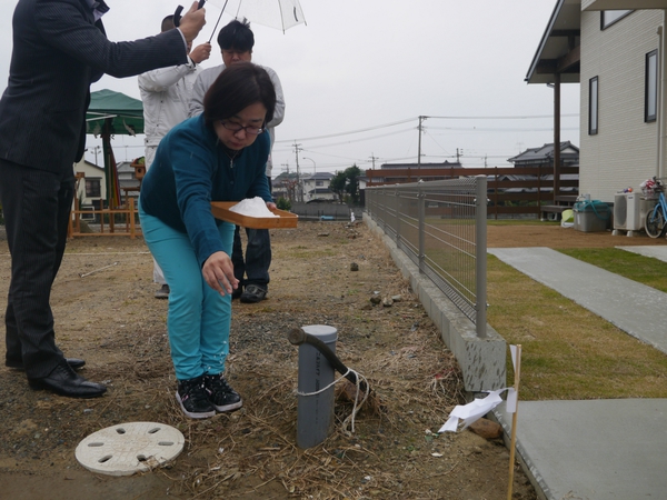 須恵３号地F様邸　～地鎮祭～
