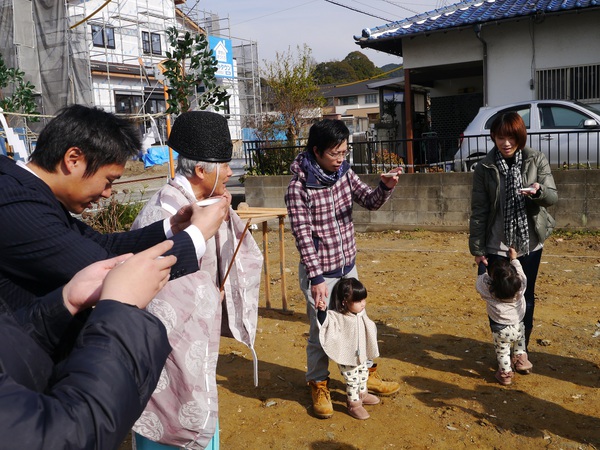 須恵町７号地S様邸　～地鎮祭～