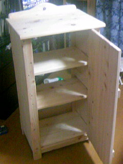 簡単手作りキャビネット