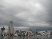 長浜近くの空