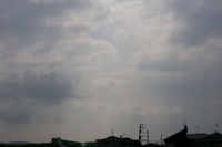 6月6日朝の空