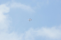 練習機と空