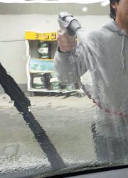 玄関石も元気！