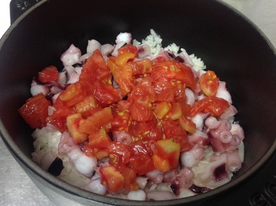 ブログ料理教室【４】～ポルトガル風タコの炊き込みご飯