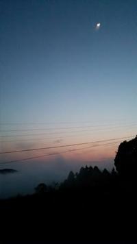 春野(浜松市)の夕焼けと雲海