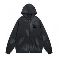 バレンシアガ ジャケット タイダイ風デザイン 波グラフィック ロゴ BALENCIAGA