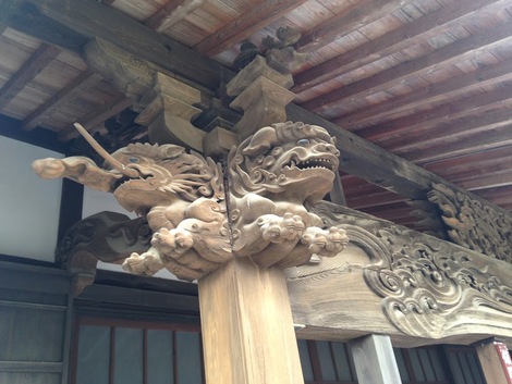 東向寺　彫刻