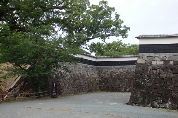 熊本城を見る2016(#5)馬具櫓・櫨方門 #熊本 #がんばろう熊本