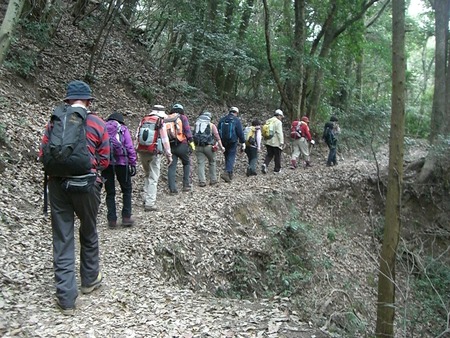 四王寺山（410ｍ）新人体験山行