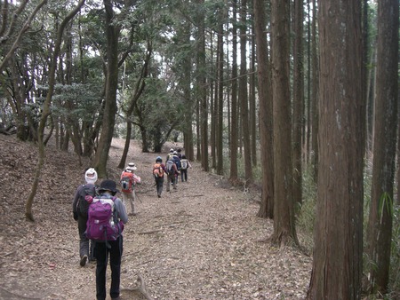 四王寺山（410ｍ）新人体験山行
