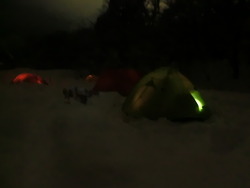 伯耆大山（冬山登山）一日目訓練